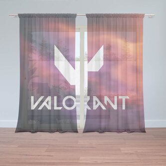 Záclony VALORANT Glow: 2ks 150x250cm Záclony VALORANT Glow: 2ks 150x250cm