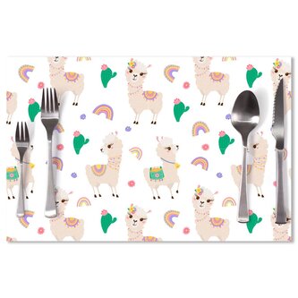 Prostírání Roztomilé lamy: 40x30cm