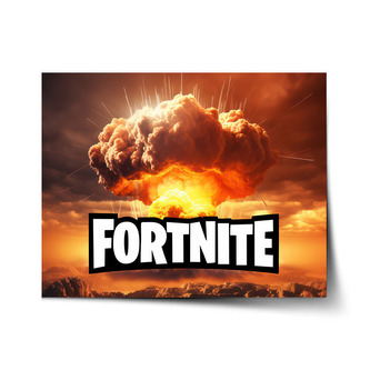 Plakát FORTNITE Exploze: 120x80 cm