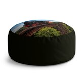 Taburet Circle Vlak na mostě: 38x48 cm