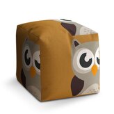 Taburet Cube Kreslená sova: 40x40x40 cm
