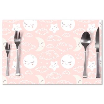 Prostírání Mráčky a měsíc: 40x30cm