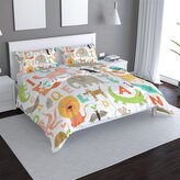 Povlečení Zoo abeceda: 140x200 / 90x70