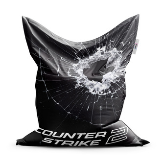 Sedací vak Classic Counter Strike 2 Průstřel: 150x100 cm