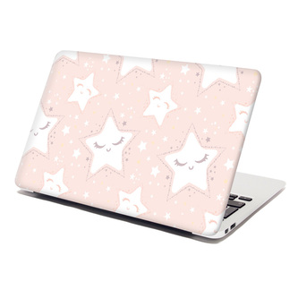Samolepka na notebook Spící hvězdičky: 29x20 cm