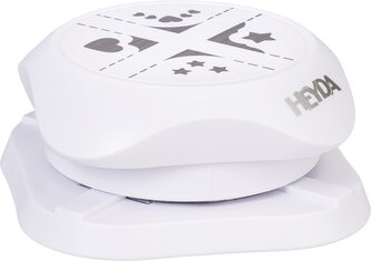 Tato děrovačka perfektně ozdobí roh papíru.