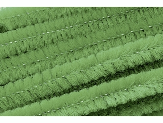 Žinilkový drát 50cm x 8mm, v sáčku 10ks zelený