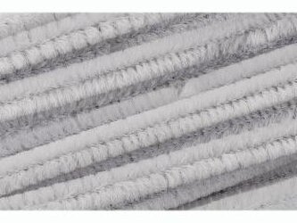 Žinilkový drát 50cm x 8mm, v sáčku 10ks šedý