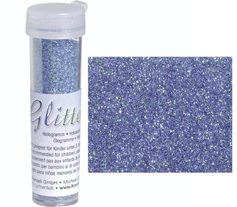 Glitry hologram 7g - modré, balení výška 76mm x průměr 18mm.