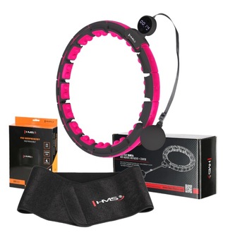 SET HHM16 ČERNÁ + BR163 HULA HOOP OBRUČ SE ZÁVAŽÍM, MAGNETY A POČÍTADLEM HMS SET HHM16 ČERNÁ + BR163 HULA HOOP OBRUČ SE ZÁVAŽÍM, MAGNETY A POČÍTADLEM HMS