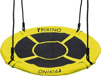 PIXINO Houpací kruh Čapí hnízdo (průměr 100cm) žlutý