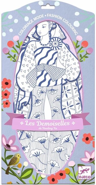 DJECO Módní omalovánky Laura & friends