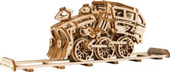 WOODEN CITY 3D puzzle Dream Express s kolejemi 220 dílů