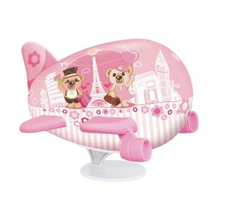 PINTOO 3D puzzle Letadélko: Romantická dovolená v Evropě 80 dílků