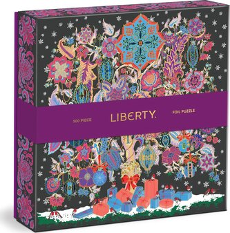 GALISON Čtvercové puzzle Liberty: Vánoční strom života 500 dílků