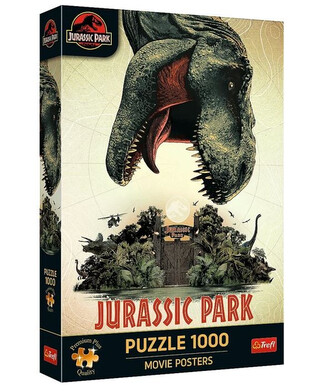 TREFL Puzzle Premium Plus Jurassic Park: Filmový plakát 1000 dílků