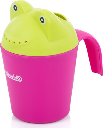 CHIPOLINO Konvička na oplachování vlasů Froggy růžová