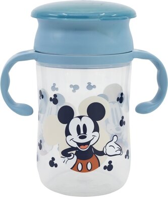 STOR Dětský trénovací hrneček 395 ml Mickey Mouse