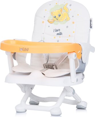 CHIPOLINO Přenosná jídelní židlička (Booster) Lollipop banana