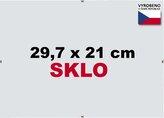 BFHM Rám Euroclip 29,7x21cm A4 (sklo)
