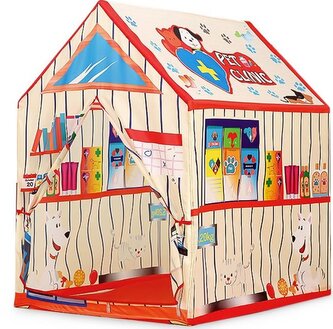 PIXINO Dětský stan na hraní Veterinární klinika