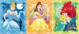 RAVENSBURGER Panoramatické puzzle Překrásné Disney princezny XXL 200 dílků