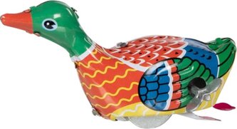 GOKI Natahovací kovový kačer