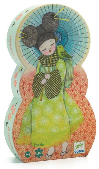 DJECO Puzzle Japonská gejša 36 dílků