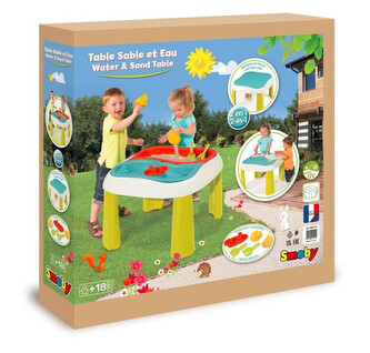 SMOBY Herní stůl na vodu i písek 2v1
