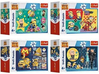 TREFL Displej Puzzle Já, padouch 4: S Mimoni je zábava 54 dílků (40 ks)