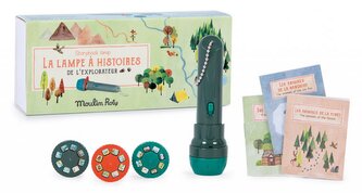 Moulin Roty Sada promítacích příběhů Divoká zvířata se zápisníky