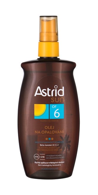 Astrid Olej na opalování OF 6 Sun 200 ml unisex