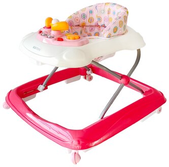 ECOTOYS Chodítko interaktivní růžové
