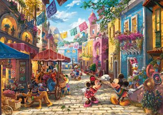 SCHMIDT Puzzle Mickey & Minnie v Mexiku 6000 dílků
