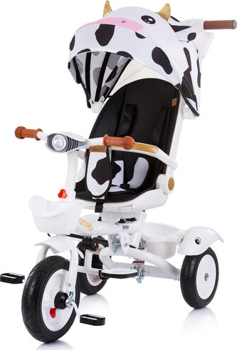 CHIPOLINO Tříkolka se stříškou Futuro 2v1 Cow CHIPOLINO Tříkolka se stříškou Futuro 2v1 Cow