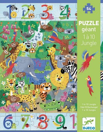 DJECO Puzzle Džungle 54 dílků DJECO Puzzle Džungle 54 dílků
