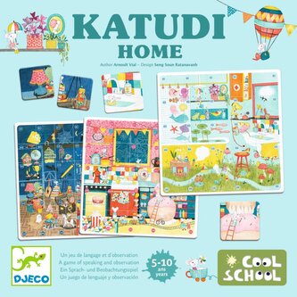 DJECO Stolní hra Cool School Katudi Home DJECO Stolní hra Cool School Katudi Home