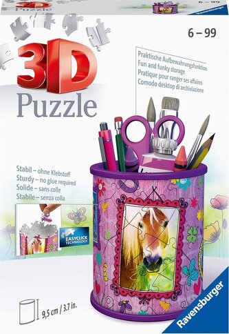 RAVENSBURGER 3D puzzle stojan: Kůň 57 dílků