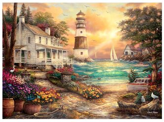 ANATOLIAN Puzzle Chata u moře 1000 dílků