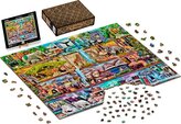 WOODEN CITY Dřevěné puzzle Úžasné království zvířat 4000 dílků