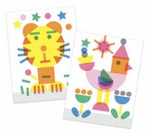 DJECO Kreativní set s razítky Zvířátka