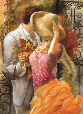 ANATOLIAN Puzzle Podzimní listí 1000 dílků