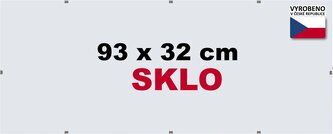 BFHM Rám na puzzle Euroclip 93x32cm (sklo)