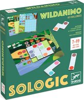 DJECO Kapesní hra Sologic - Wildanimo