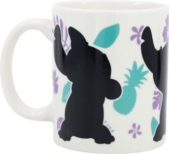 STOR Hrneček keramický měnící barvu 325ml Stitch