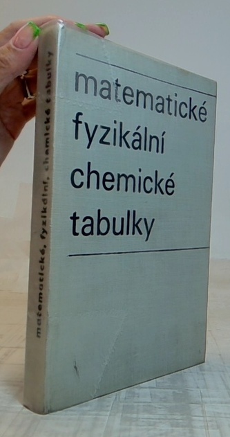 matematické, fyzikální, chemické tabulky pro střední školy
