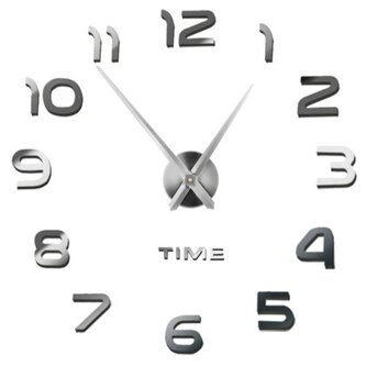 RUHHY Nástěnné nalepovací hodiny