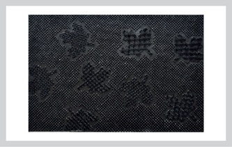 rohož  60x40cm LIST 107-ADI, GUMA