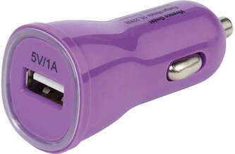 Vivanco CL USB nabíječka fialová