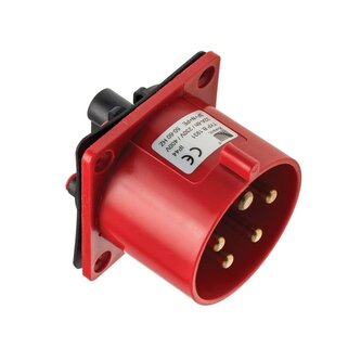 Vidlice vestavná 32A/5p/400V IP44